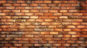 3d Render Of A Plain Brick Wall