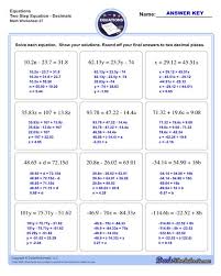 Two Step Equations