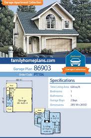 Plan 86903 Garage With Guest House Above