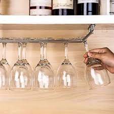 Wine Glass Hanging Cup Holder Rack At