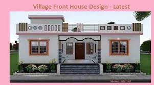 Village House Front Design Modern
