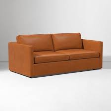 Harris Leather Queen Sleeper Sofa 78