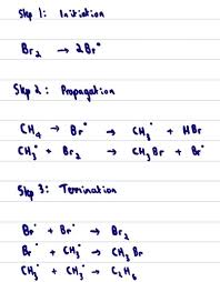 6 Free Radical Substitution Questions