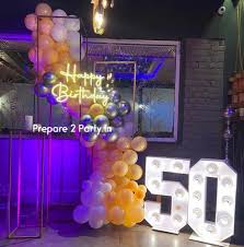 50th Birthday Decoration Kolkata