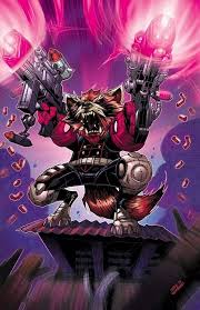 Rocket Raccoon Comics Artwork Comic