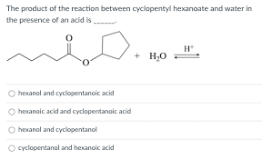 The Of The Reaction Between