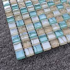 Buy Blue Beige Le Glass Mosaic