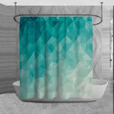 Teal Shower Curtain