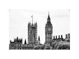 Big Ben B W Photography Posters