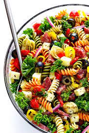 Rainbow Antipasto Pasta Salad Gimme