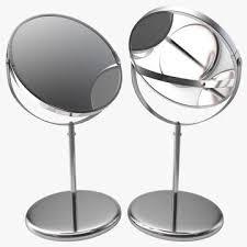 Vanity Table Top Mirror 3d Model