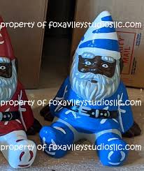 African American Sport Gnomes