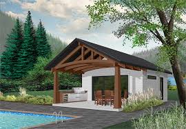 Craftsman Style Cabana Plan 4960