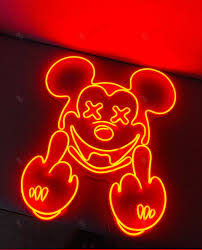 Mickey Neon Signs Mickey Disney Neon