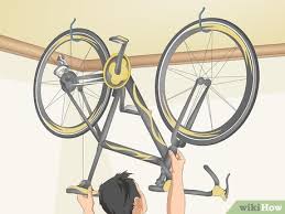 hang bikes from the ceiling