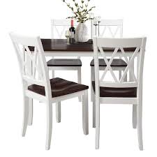 Wood Top Cherry Dining Table Set