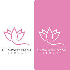 Lotus Flowers Design Logo Template Icon