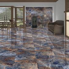 Icon Tiles Ponzio Azul Glossy Floor And