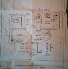 Low Cost 2 Bedroom Free House Plan In
