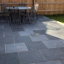 Black Limestone 600 600 Sawn Edge