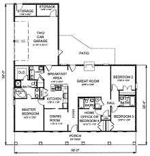 Hip Roof House Plan