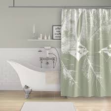 Print Fabric Shower Curtain