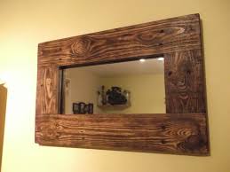 Rustic Mirror Frame