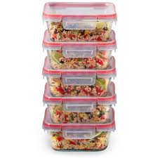 10 Piece Meal Prep Glass Storage Set
