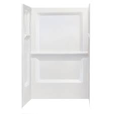 Mustee 748 32wht Shower Wall