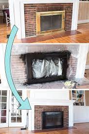 How To Spray Paint A Brass Fireplace