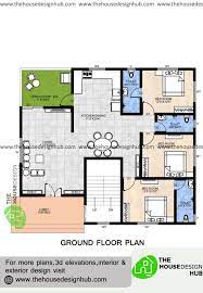 Simple Modern 3bhk Floor Plan Ideas In