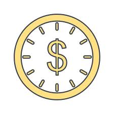 Time Is Money Vector Icon 350075 Vector