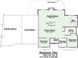 811 Finished Basement Floor Plan