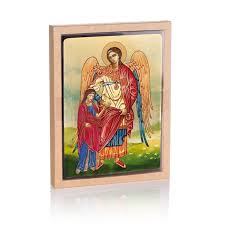 Buy Guardian Angel Icon Handmade Icon