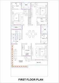 30x60 2 House Plan With Elevation At Rs