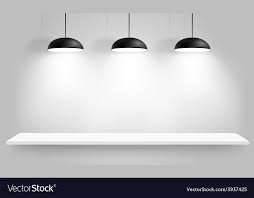 Black Ceiling Lamps Royalty Free Vector