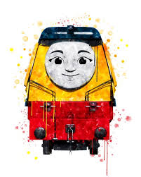Thomas And Friends Print Rebecca The