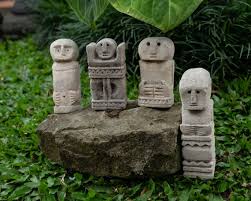 Primitive Statue Stone Sculpture