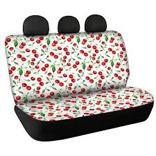 Classic Cherry Bench Seat Covers Red