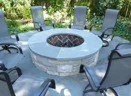 Stone Firepit For Outdoor Entertaining