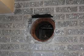 A Chimney Hole In The Basement