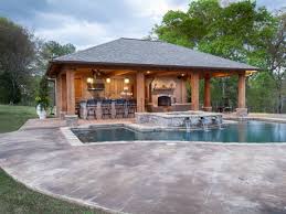 Rustic Mississippi Pool House