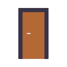 Door Flat Wired Lordicon