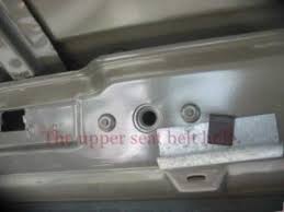 Cherokee Rear Seat Belt Installation