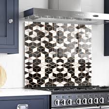 Glass Stove Backsplash Panel Kitchen