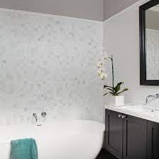 Bathroom Two Tone Walls Design Ideas