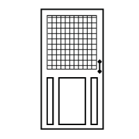 Screen Door Icon Free Png Svg