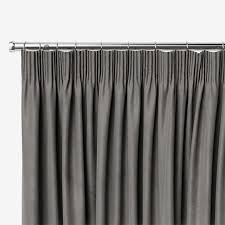 Plush Velvet French Grey Curtains