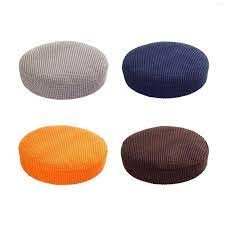 Breathable Round Round Stool Covers For