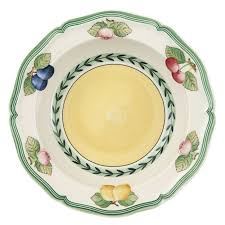 Boch French Garden Soup Plate Set